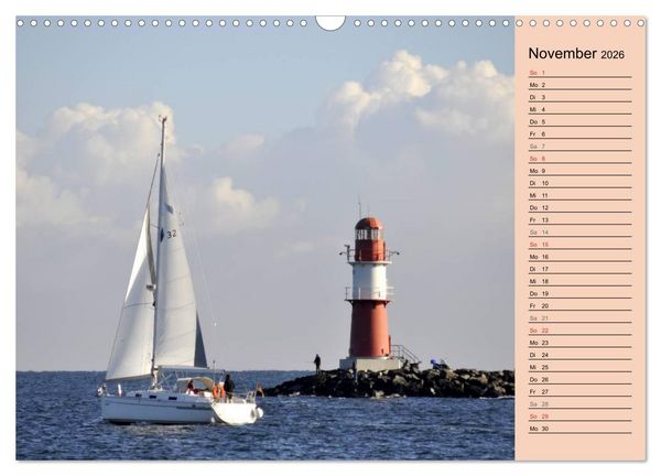 Produktbild: Die Ostsee (Wandkalender 2026 DIN A3 quer), CALVENDO Monatskalender