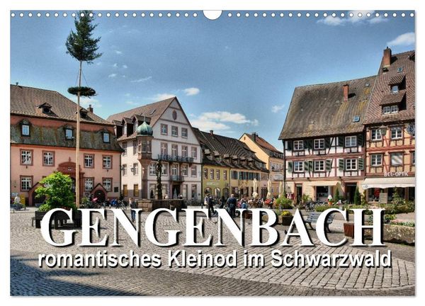 Produktbild: Gengenbach - romantisches Kleinod im Schwarzwald (Wandkalender 2026 DIN A3 quer), CALVENDO Monatskalender