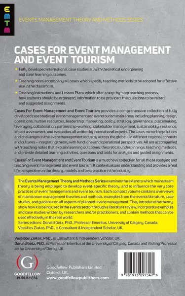 Produktbild: Cases For Event Management and Event Tourism