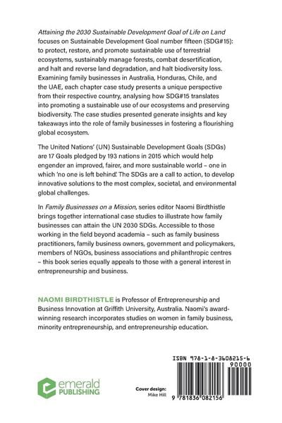 Produktbild: Attaining the 2030 Sustainable Development Goal of Life on Land