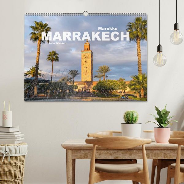 Produktbild: Marokko - Marrakesch (Wandkalender 2026 DIN A2 quer), CALVENDO Monatskalender