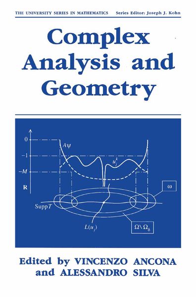 Produktbild: Complex Analysis and Geometry