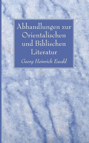 Produktbild: Abhandlungen zur Orientalischen und Biblischen Literatur