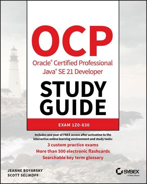 Produktbild: OCP Oracle Certified Professional Java SE 21 Developer Study Guide