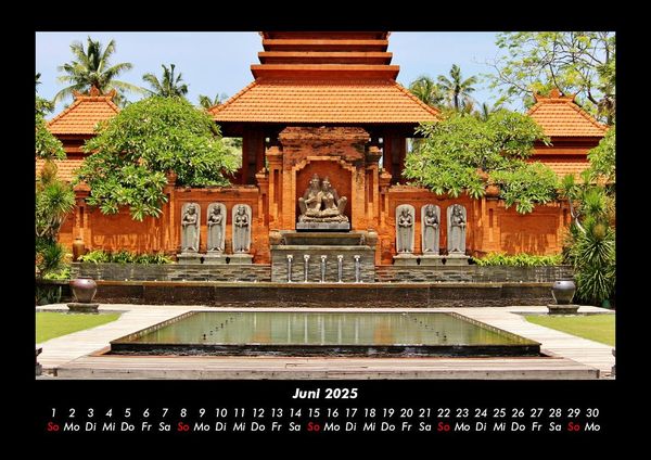 Produktbild: Bali 2025 Fotokalender DIN A3