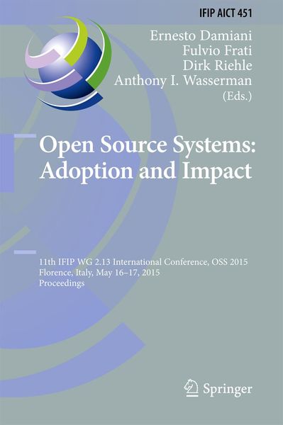 Produktbild: Open Source Systems: Adoption and Impact