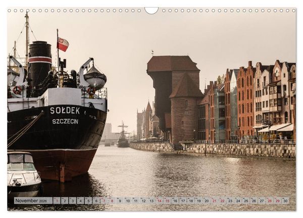 Produktbild: Dreistadt - Danzig, Gdingen, Zoppot (Wandkalender 2026 DIN A3 quer), CALVENDO Monatskalender