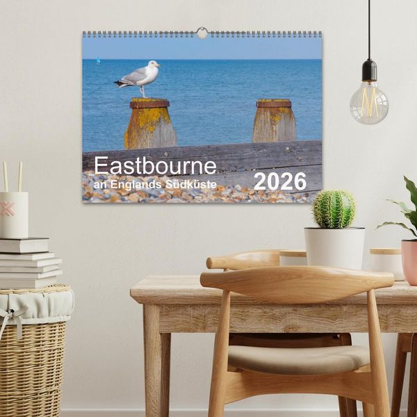 Produktbild: Eastbourne an Englands S&uuml;dk&uuml;ste (Wandkalender 2026 DIN A3 quer), CALVENDO Monatskalender