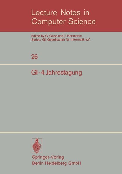 Produktbild: GI-4.Jahrestagung