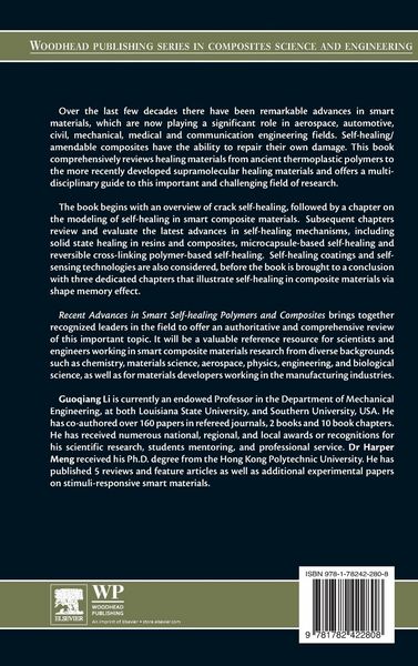 Produktbild: Recent Advances in Smart Self-Healing Polymers and Composites