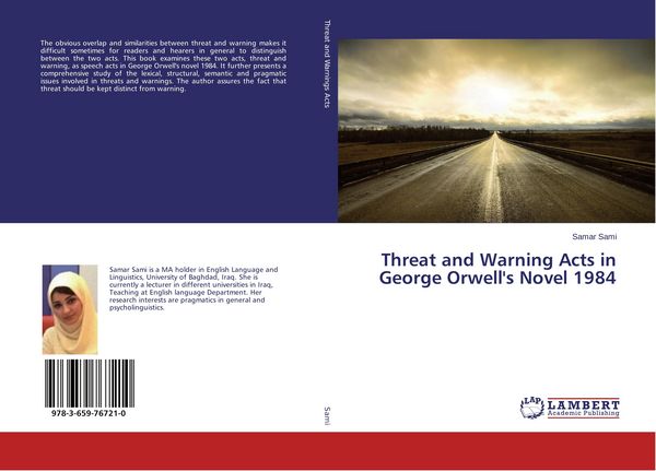 Produktbild: Threat and Warning Acts in George Orwell's Novel 1984
