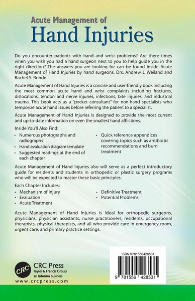 Produktbild: Acute Management of Hand Injuries