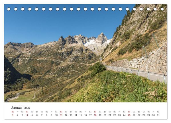 Produktbild: Schweizer Alpenp&auml;sse (Tischkalender 2026 DIN A5 quer), CALVENDO Monatskalender