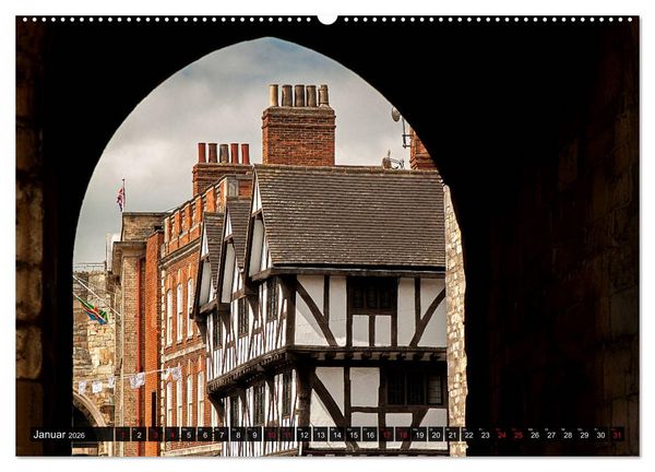 Produktbild: England - Faszinierende Kulturlandschaften (hochwertiger Premium Wandkalender 2026 DIN A2 quer), Kunstdruck in Hochglanz
