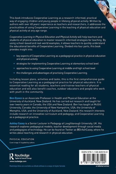 Produktbild: Cooperative Learning in Physical Education and Physical Activity