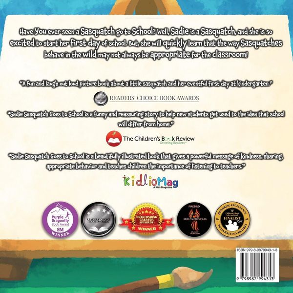 Produktbild: Sadie Sasquatch Goes to School