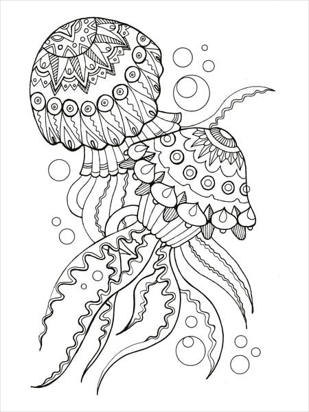 Produktbild: Mein Mandala-Tier-Malbuch &ndash; Unterwassertr&auml;ume