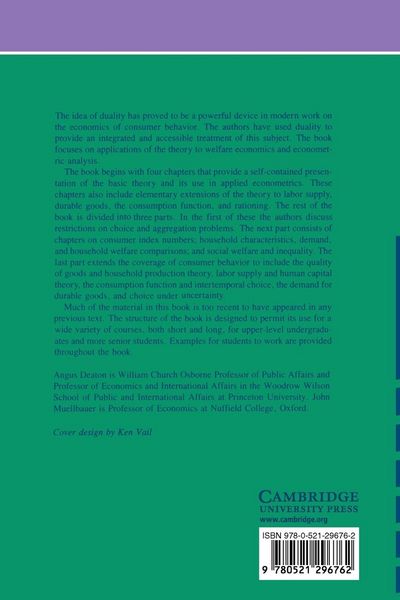 Produktbild: Economics and Consumer Behavior