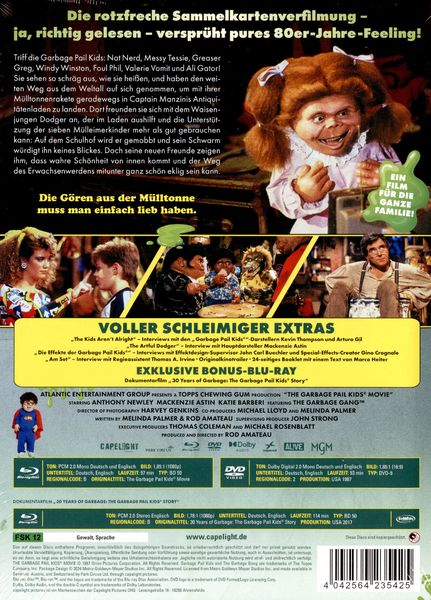 Produktbild: The Garbage Pail Kids Movie - 3-Disc Limited Collector's Edition im Mediabook (Blu-ray + DVD + Bonus-Blu-ray)