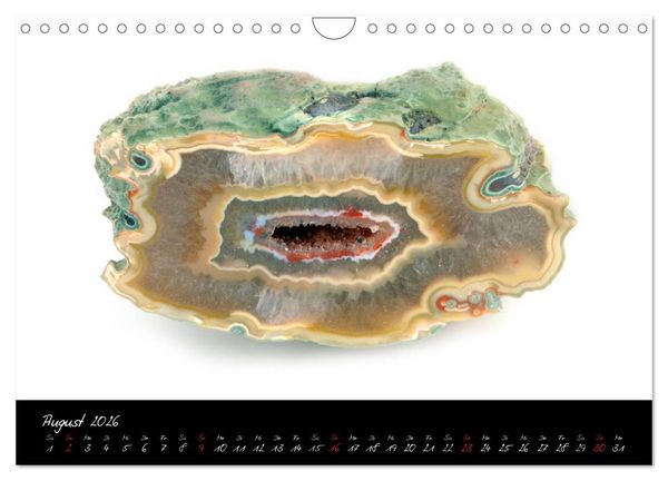 Produktbild: Achate - Naturwunder (Wandkalender 2026 DIN A4 quer), CALVENDO Monatskalender