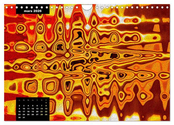 Produktbild: Cascade de couleurs (Calendrier mural 2026 DIN A4 vertical), CALVENDO calendrier mensuel