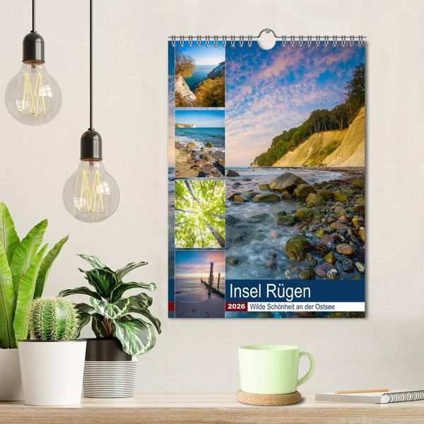 Produktbild: Insel R&uuml;gen - Wilde Sch&ouml;nheit an der Ostsee (Wandkalender 2026 DIN A4 hoch), CALVENDO Monatskalender