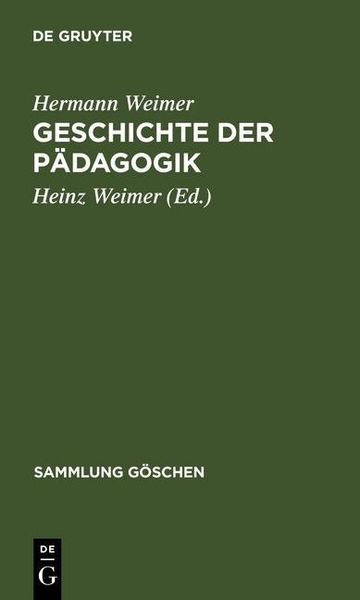 Produktbild: Geschichte der P&auml;dagogik