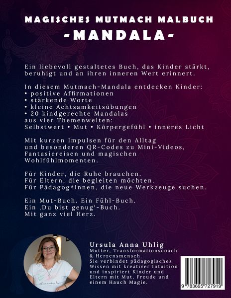 Produktbild: Magisches Mutmach Malbuch Mandala