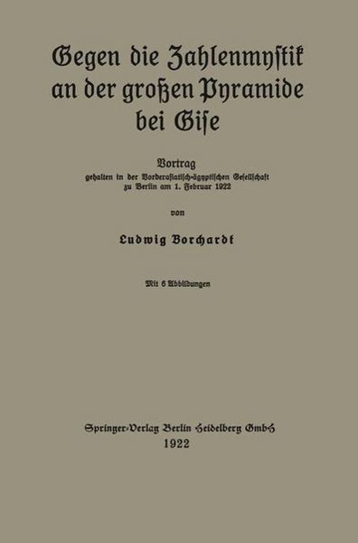 Produktbild: Gegen die Zahlenmystik an der gro&szlig;en Pyramide bei Gise