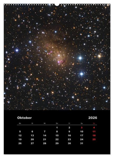 Produktbild: Astronomie 2026 (hochwertiger Premium Wandkalender 2026 DIN A2 hoch), Kunstdruck in Hochglanz