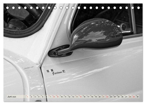 Produktbild: il Cinquecento - Details im Fokus - im Look eines legend&auml;ren Analogfilms (Tischkalender 2025 DIN A5 quer), CALVENDO Monatskalender