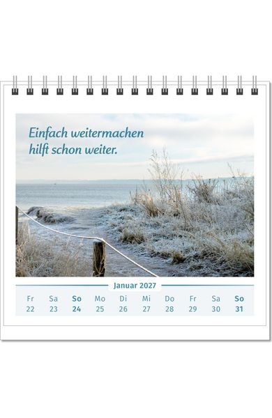 Produktbild: Der Lebensfreude-Tischkalender 2027