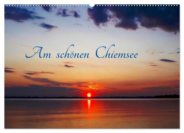 Produktbild: Am sch&ouml;nen Chiemsee (Wandkalender 2026 DIN A2 quer), CALVENDO Monatskalender