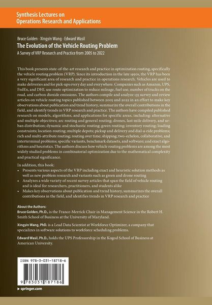 Produktbild: The Evolution of the Vehicle Routing Problem
