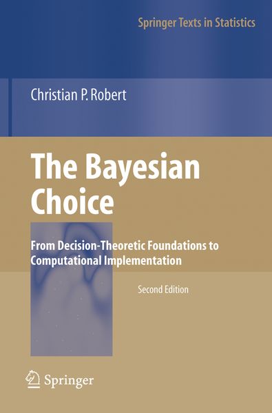 Produktbild: The Bayesian Choice