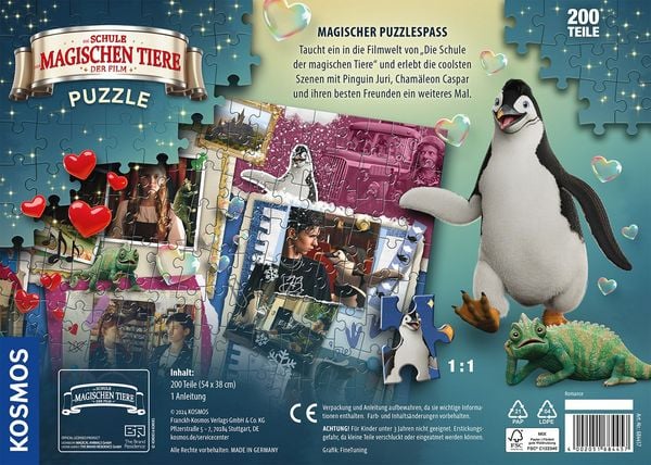 KOSMOS - Die Schule der magischen Tiere - Romance, 200 Teile