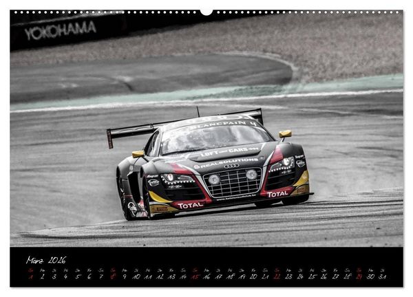 Produktbild: EMOTIONS ON THE GRID - Blancpain Endurance Series N&uuml;rburgring (Wandkalender 2026 DIN A2 quer), CALVENDO Monatskalender
