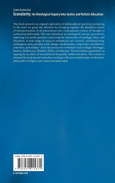 Produktbild: Granularity: An Ontological Inquiry Into Justice and Holistic Education