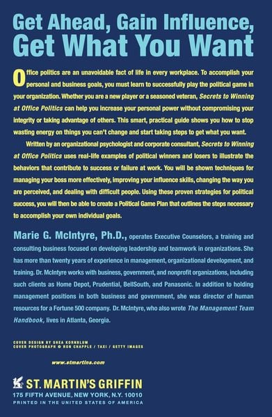 Produktbild: Secrets to Winning at Office Politics