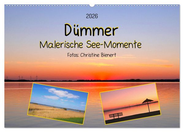 Produktbild: D&uuml;mmer, Malerische See-Momente (Wandkalender 2026 DIN A2 quer), CALVENDO Monatskalender