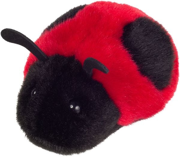 Produktbild: Teddy Hermann 926627 - Marienk&auml;fer, Pl&uuml;schtier, 11 cm