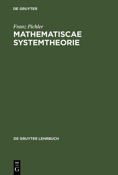Produktbild: Matematische Systemtheorie