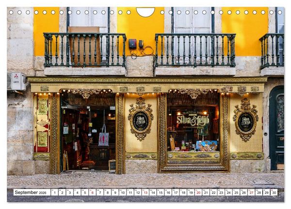 Produktbild: Bezauberndes Lissabon (Wandkalender 2026 DIN A4 quer), CALVENDO Monatskalender
