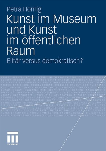 Produktbild: Kunst im Museum und Kunst im &ouml;ffentlichen Raum