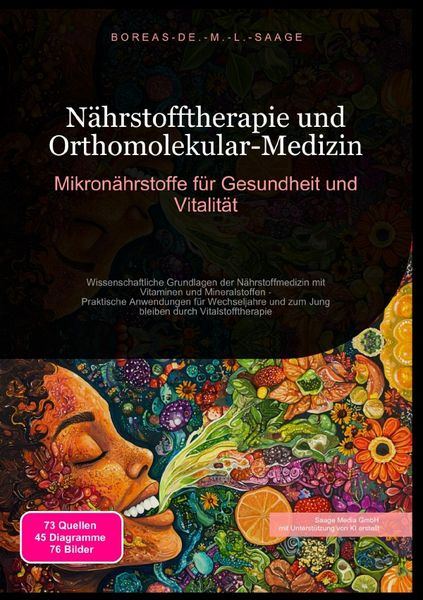 Produktbild: N&auml;hrstofftherapie (DE) / N&auml;hrstofftherapie und Orthomolekular-Medizin: Mikron&auml;hrstoffe f&uuml;r Gesundheit und Vitalit&auml;t