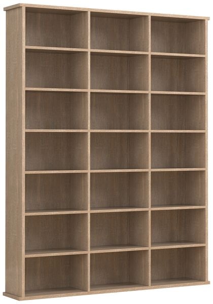 Produktbild: Holz CD DVD Standregal B&uuml;cherregal Regal Megosa M