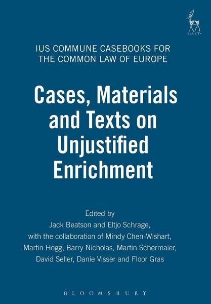 Produktbild: Cases, Materials and Texts on Unjustified Enrichment