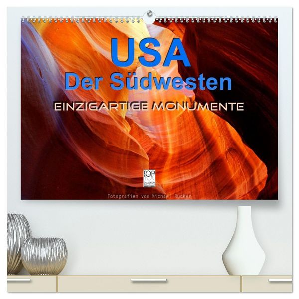 Produktbild: USA Der S&uuml;dwesten - Einzigartige Monumente (hochwertiger Premium Wandkalender 2026 DIN A2 quer), Kunstdruck in Hochglanz