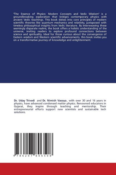 Produktbild: The Essence of Physics: Modern Concepts and Vedic Wisdom