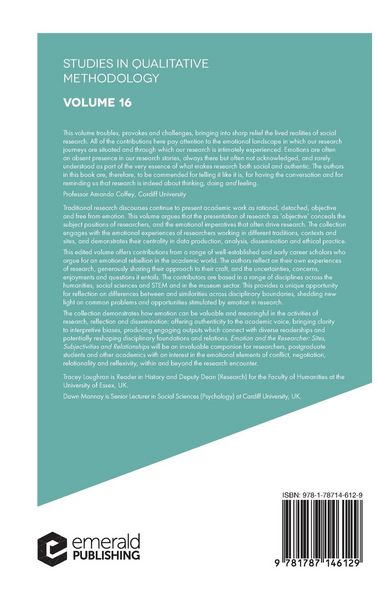 Produktbild: Emotion and the Researcher